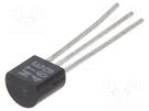 Transistor: N-JFET; unipolar; 35V; 2mA; 0.625W; TO92; Igt: 50mA NTE Electronics