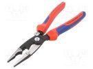 Pliers; for gripping and cutting,universal; 200mm KNIPEX