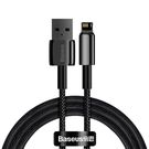 Baseus Tungsten USB - Lightning cable 2.4 A 1 m black (CALWJ-01), Baseus