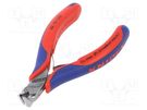Pliers; end,cutting; two-component handle grips; 120mm KNIPEX