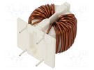 Inductor: wire; THT; 1mH; 30mΩ; 250VAC; -25÷120°C; SC; 6A KEMET