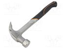 Hammer; carpenter; 343mm; W: 132mm; 810g; 30mm; round; steel BAHCO