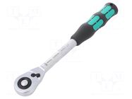 Wrench: rattle; 1/2"; Zyklop Hybrid; 281mm; Teeth: 72 WERA