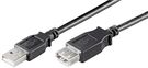 USB 2.0 Hi-Speed Extension Cable, black, 1.8 m - USB 2.0 male (type A) > USB 2.0 female (type A)