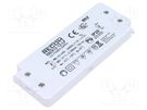 Power supply: switched-mode; LED; 12W; 12VDC; 1000mA; 198÷264VAC RECOM