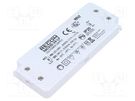 Power supply: switched-mode; LED; 20W; 24VDC; 830mA; 198÷264VAC RECOM