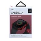 UNIQ etui Valencia Apple Watch Series 4/5/6/SE 44mm. czerwony/crimson red, UNIQ