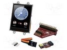 Dev.kit: with display; LCD TFT; 2.8"; 240x320; 150cd/m2; 250: 1 4D Systems