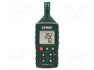 Thermo-hygrometer; 0÷50°C; 10÷95%RH; Accur: ±1.2°C; 0.1°C; 0.1%RH EXTECH