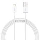 Baseus Superior USB - Lightning cable 2.4A 1.5 m White (CALYS-B02), Baseus