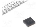 Diode: TVS array; 6.6V; 5A; DFN6; Features: ESD protection; Ch: 2 ALPHA & OMEGA SEMICONDUCTOR
