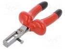Stripping tool; Øcable: 0.5÷5mm; Wire: round; Tool length: 160mm BAHCO