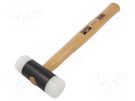 Hammer; 360mm; W: 120mm; 1.05kg; 44mm; round; polyamide; wood BAHCO