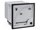 Meter: power; analogue,mounting; on panel; 50/1A; 400/230V; 0÷30kW CROMPTON - TE CONNECTIVITY