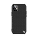 Nillkin Textured Case durable reinforced case with gel frame and nylon back for iPhone 12 mini black, Nillkin