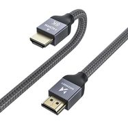 Wozinsky HDMI 2.1 Cable 8K 60 Hz 48 Gbps / 4K 120 Hz / 2K 144 Hz 3 m Silver (WHDMI-30), Wozinsky