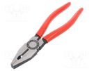 Pliers; for gripping and cutting,universal; 200mm KNIPEX
