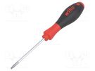 Screwdriver; Torx® with protection; T10H; SoftFinish® WIHA