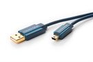USB A to USB Mini B 2.0 Adapter Cable, 1.8 m - Premium cable | USB A plug <> USB mini B plug | 1.8 m | 480 Mbit/s