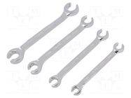 Wrench-set; for brake lines,flare nut wrench; 4pcs. YATO