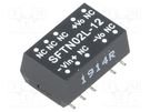 Converter: DC/DC; 2W; Uin: 4.5÷5.5V; Uout: 12VDC; Iout: 33÷167mA MEAN WELL