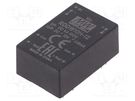 Converter: DC/DC; 10W; Uin: 43÷160V; Uout: 12VDC; Uout2: -12VDC; THT MEAN WELL