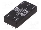 Converter: DC/DC; 20W; Uin: 43÷160V; Uout: 12VDC; Uout2: -12VDC; THT MEAN WELL