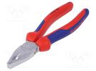 Pliers; for gripping and cutting,universal; 180mm KNIPEX