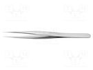 Tweezers; 120mm; for precision works; Blade tip shape: sharp IDEAL-TEK