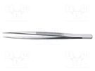 Tweezers; 150mm; Blades: narrow; Blade tip shape: flat; universal IDEAL-TEK