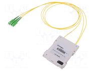 Splitter; SC/APC,both sides; Input: SC/APC; Out: SC/APC x2; Gold FIBRAIN