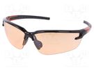 Safety spectacles; Lens: gradient; Classes: 1 DELTA PLUS