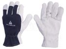 Protective gloves; Size: 10; natural leather; CT402 DELTA PLUS