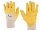 Protective gloves; Size: 8; Nitrile™ rubber; NI015 DELTA PLUS