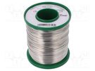 Solid,soldering wire; Sn99,3Cu0,7; 1mm; 1kg; lead free; reel CYNEL