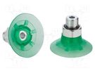 Suction cup; 40mm; G1/4 AG; Shore hardness: 65; 5.091cm3; SPF SCHMALZ