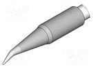 Tip; elongated,bent conical; 0.4mm; longlife JBC TOOLS