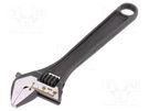 Wrench; adjustable; 155mm; Max jaw capacity: 20mm BAHCO