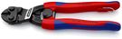 KNIPEX 71 32 200 T CoBolt® Compact Bolt Cutter with slim multi-component grips, with integrated tether attachment point for a tool tether black atramentized 200 mm