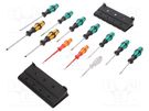 Kit: screwdrivers; Phillips,Pozidriv®,slot; Kraftform XXL WERA