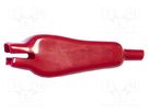 Insulator; 3kV; red; PVC; 79mm; BU-27 MUELLER ELECTRIC