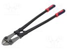 Pliers; cutting; 760mm; Tool material: chromium plated steel Workpro