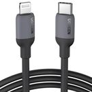 Ugreen US387 Lightning - USB-C MFI PD cable 20W 480Mb/s 1m - black, Ugreen