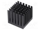 Heatsink: extruded; grilled; BGA; black; L: 27mm; W: 27mm; H: 24.5mm Advanced Thermal Solutions