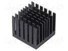 Heatsink: extruded; grilled; BGA; black; L: 29mm; W: 29mm; H: 24.5mm Advanced Thermal Solutions