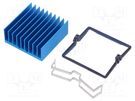 Heatsink: extruded; grilled; BGA; blue; L: 31mm; W: 31mm; H: 12.5mm Advanced Thermal Solutions