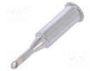 Tip; conical sloped; for  soldering iron; WEL.1605999 WELLER