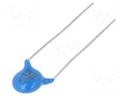 Capacitor: ceramic; Y2; 2.2nF; 300VAC; Y5V; ±20%; 7.5mm Jb Capacitors