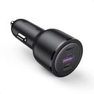 Ugreen car charger 2x USB Type C / 1x USB 69W 5A Power Delivery Quick Charge black (20467), Ugreen