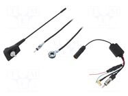 Antenna; automotive; 15dBi; AM,DAB,FM; 5m; 50Ω; black; 5VDC; RG58 PER.PIC.